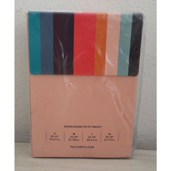 Paul Smith Men's Sz L Gray/White/Black Cotton Blend 3-Pack Boxer Shorts - Picture 2 of 5